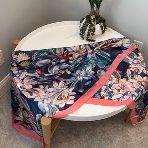 Large Flower Scarf